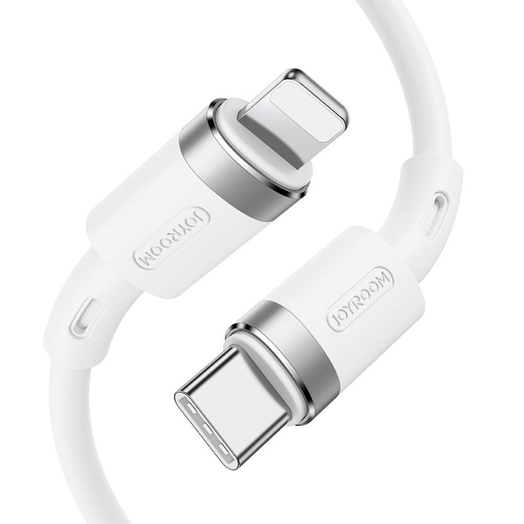 Joyroom 20W PD Schnell-Ladekabel USB Typ C - Lightning 1.2 Meter Datenkabel Ladekabel Wei