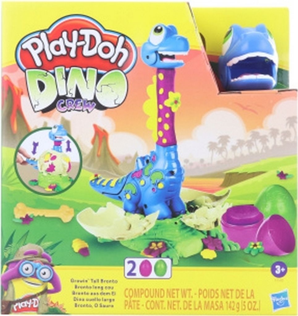 Playdoh-Brontosauro Che Scappa Produktbild 