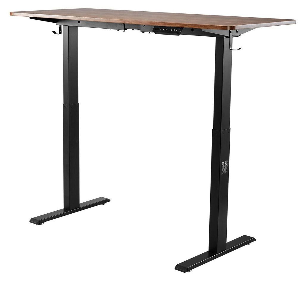 Standing Desk Frame Dual Motor, Electric Adjustable 104-160 cm Extension Length, 4 Memory Height Settings, Stand Up Table Legs, Sit to Stand Desk L...