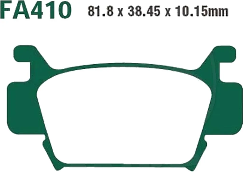 Plaquettes frein pamoto TRX 500 Rubicon 05-11 - Haute résistance thermique