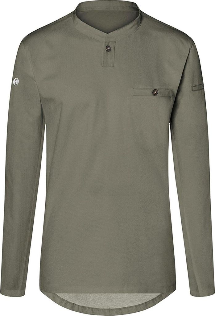 KARLOWSKY Herren Arbeitsshirt PERFORMANCE Langarm Slim Produktbild 