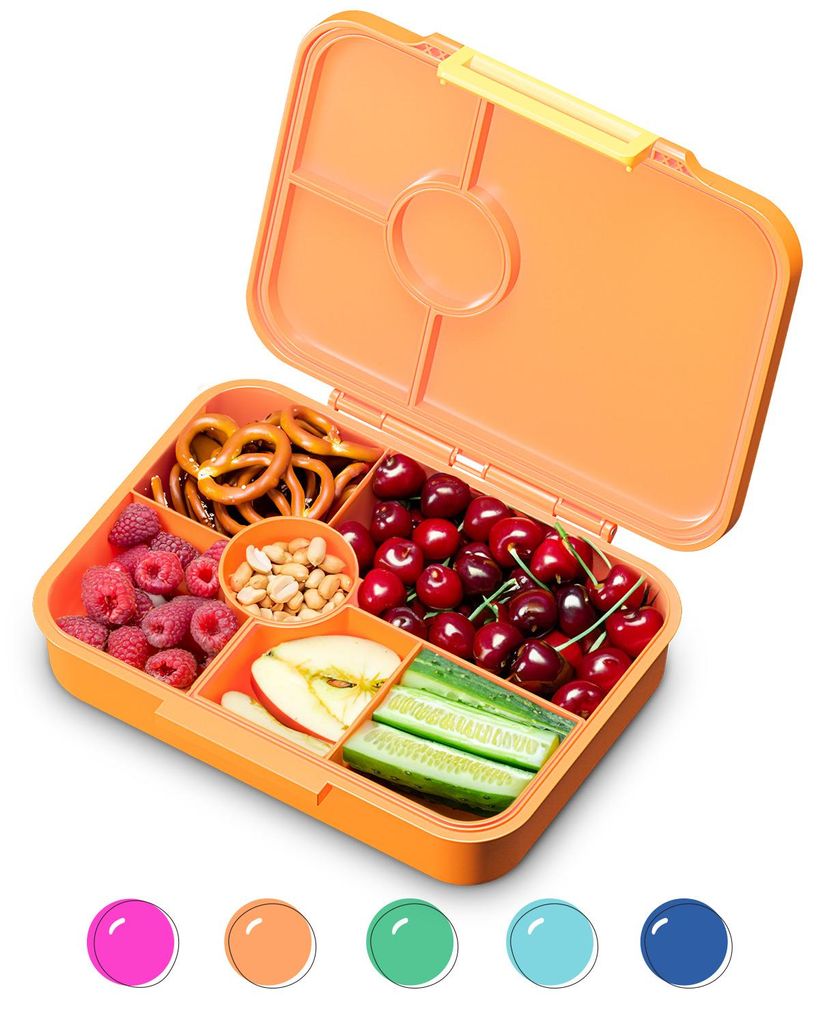 Schmatzfatz Lunchbox, Unterteilte Brotdose Kinder, Lunchbox Produktbild 
