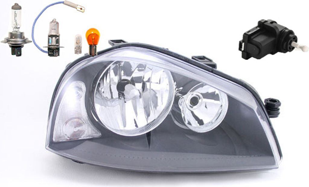 Johns, Scheinwerfer Osram Night Breaker Laser passend für Seat Arosa Rechts Stellmotor 6H1941030 1J0941295B 1J0941295F 9948336 1J0941295C 6X094129...