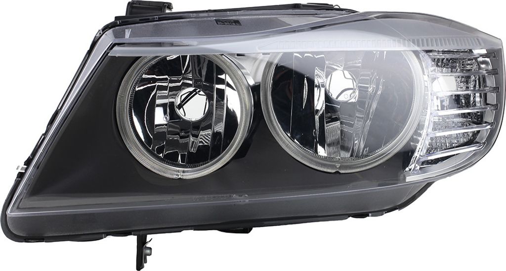 Johns, Scheinwerfer Halogen Front passend für BMW 3er E90 E91 09/2008-12/11 H7 H7 Links 63117202573 63117202581 7202573 7202581