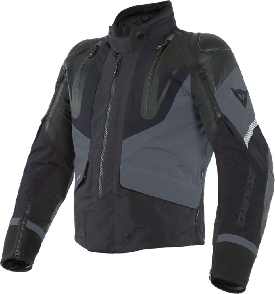 Dainese Sport Master Gore-Tex Motorrad Textiljacke, schwarz/grau, 104