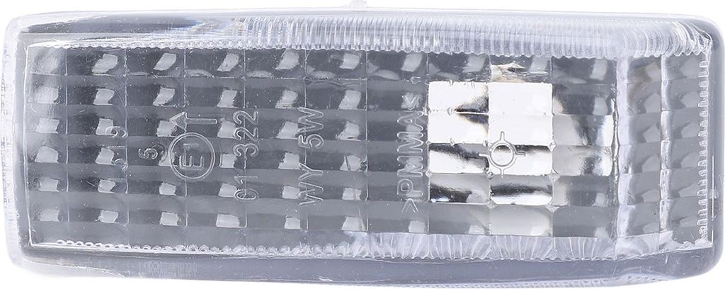 Seitenmarkierungsleuchtengehäuse, Schutzanzeigelampenabdeckung 1248202321, Ersatz für C-Klasse, E-Klasse, S-Klasse, SL-Klasse W124 W140 R129, Weiß