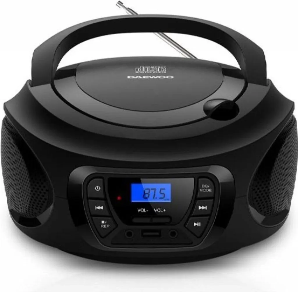 Radio CD Portable Aiwa DW3011 Système Audio Stéréo avec Prise Secteur EU