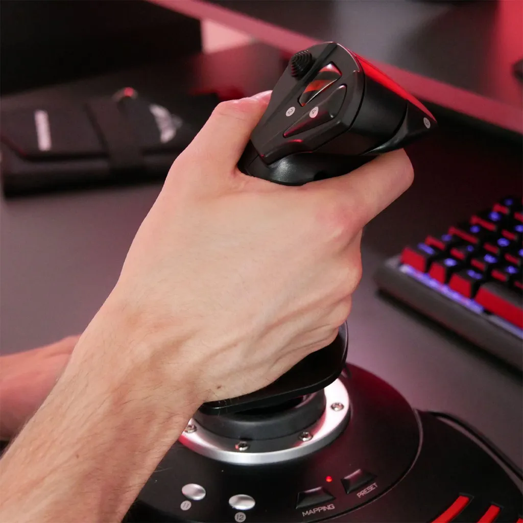 Simulateur de vol Thrustmaster T.Flight Hotas X Joystick complet PC - 9
