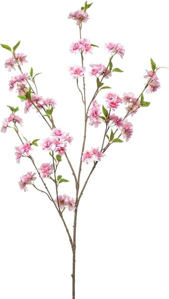 artplants.de Deko Zweig Zierkirsche VERIANO mit Blüten, rosa, 120cm - Kunst Kirschzweig
