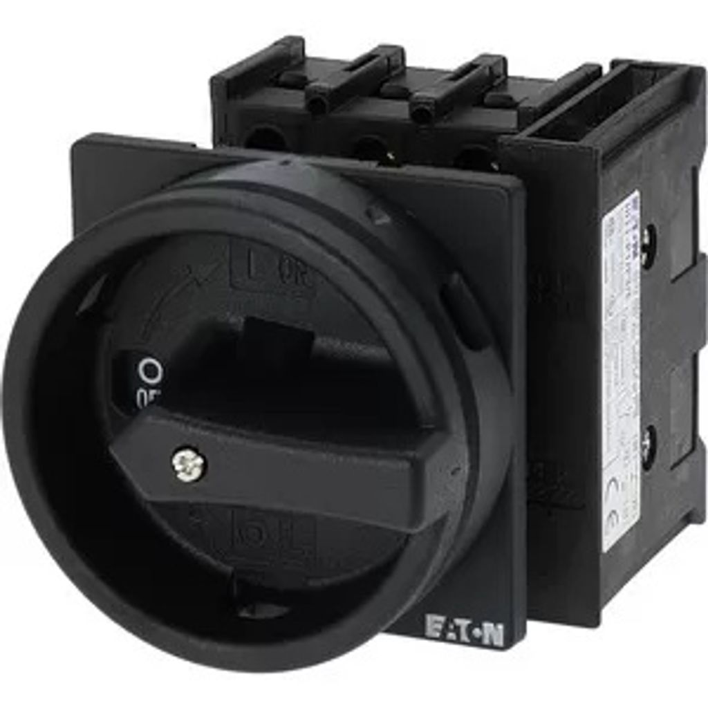 Eaton P1-32/EA/SVB-SW/HI11, Kippschalter, 3P, Schwarz, IP65, 65 mm, 65 mm