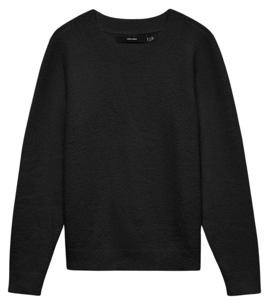 Vero Moda - "Jack Emily" Pullover Top für Damen, Jerseyware GT27895 (40 DE) (Schwarz)