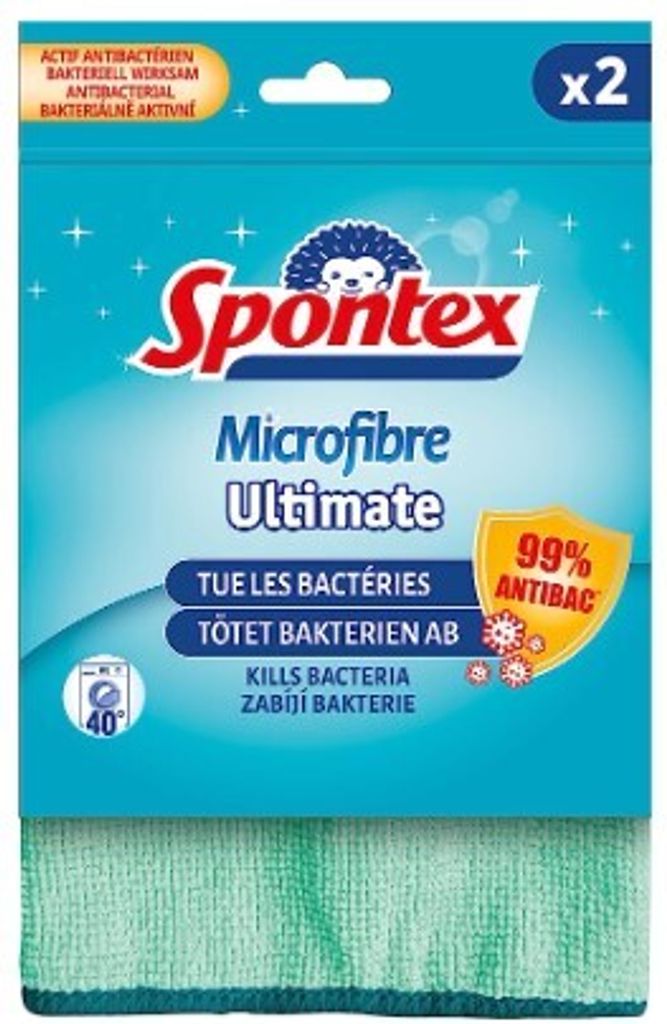 Spontex Premium Mikrofaser-Reinigungstuch 30x30cm, 1 Stück