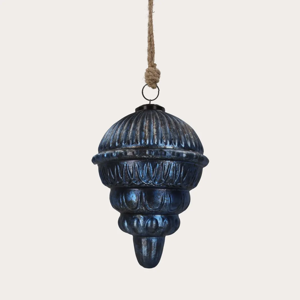 Pignon de Noël en Verre KEYHOMESTORE : l'Éclat Durable pour votre Sapin