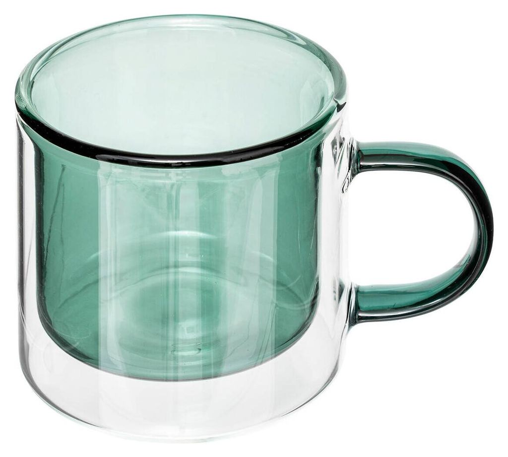 Becher "lexi" aus grünem borosilikatglas 25cl - SG Secret Produktbild 