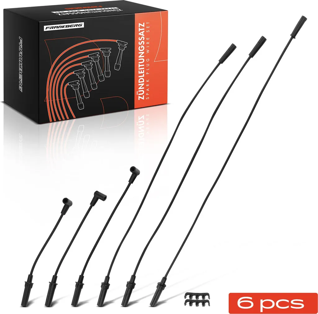 Frankberg Set Cavi Accensione per Jeep Wrangler III JK 3.8L V6
