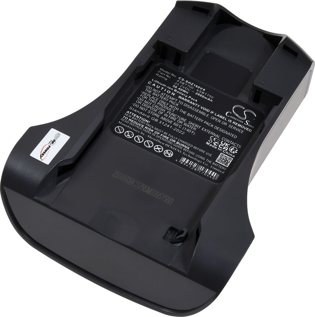 Akku kompatibel mit Shark Typ XSBT700EU