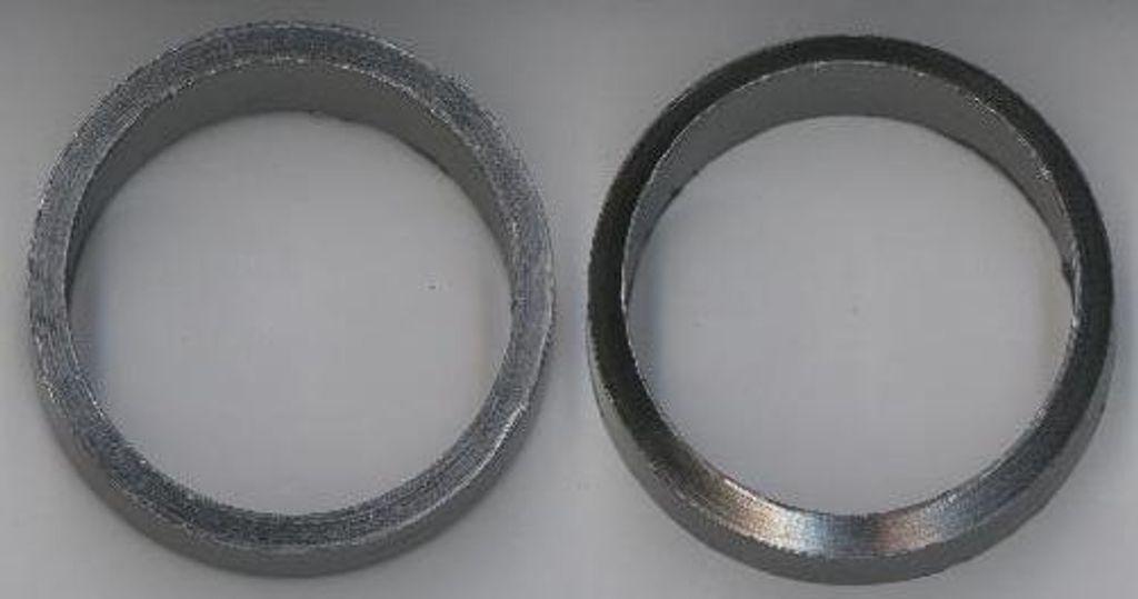 ELRING Dichtring Abgasrohr 102.696 passend für MERCEDES-BENZ 190 (W201) 15mm 50mm 59mm