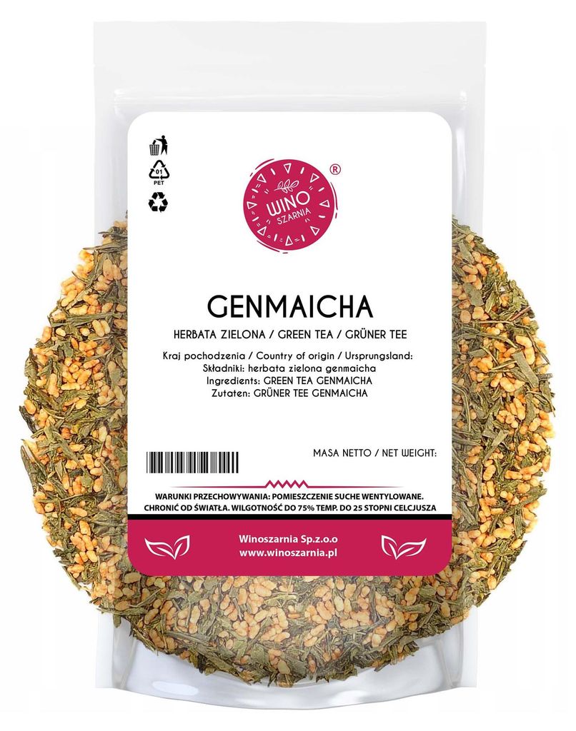 Genmaicha Grüner Tee mit geröstetem Reis 1kg