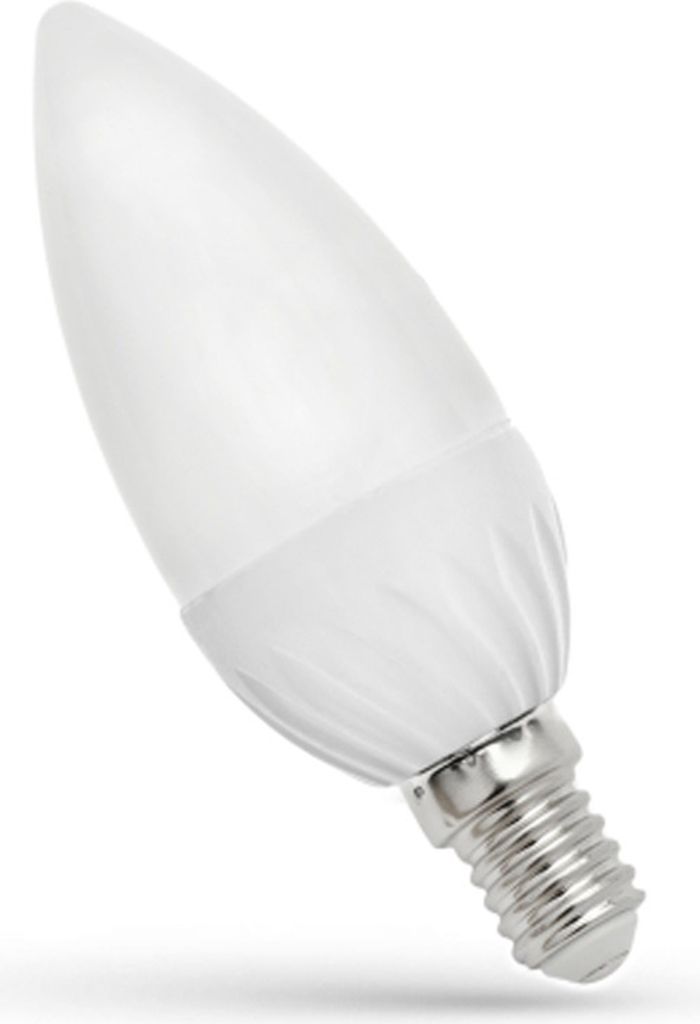 Spectrum LED a candela 6W = 49W E14 opaco 540lm bianco Immagine del prodotto 