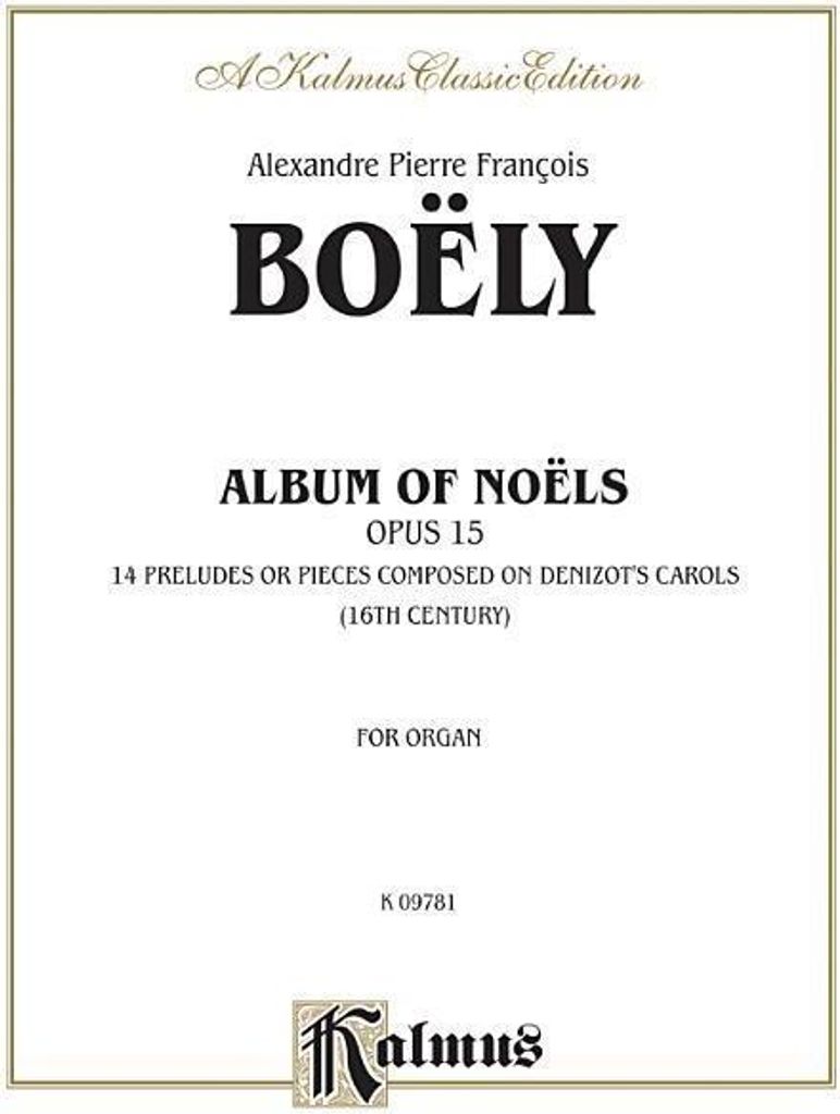 Album of Noels, Op. 14