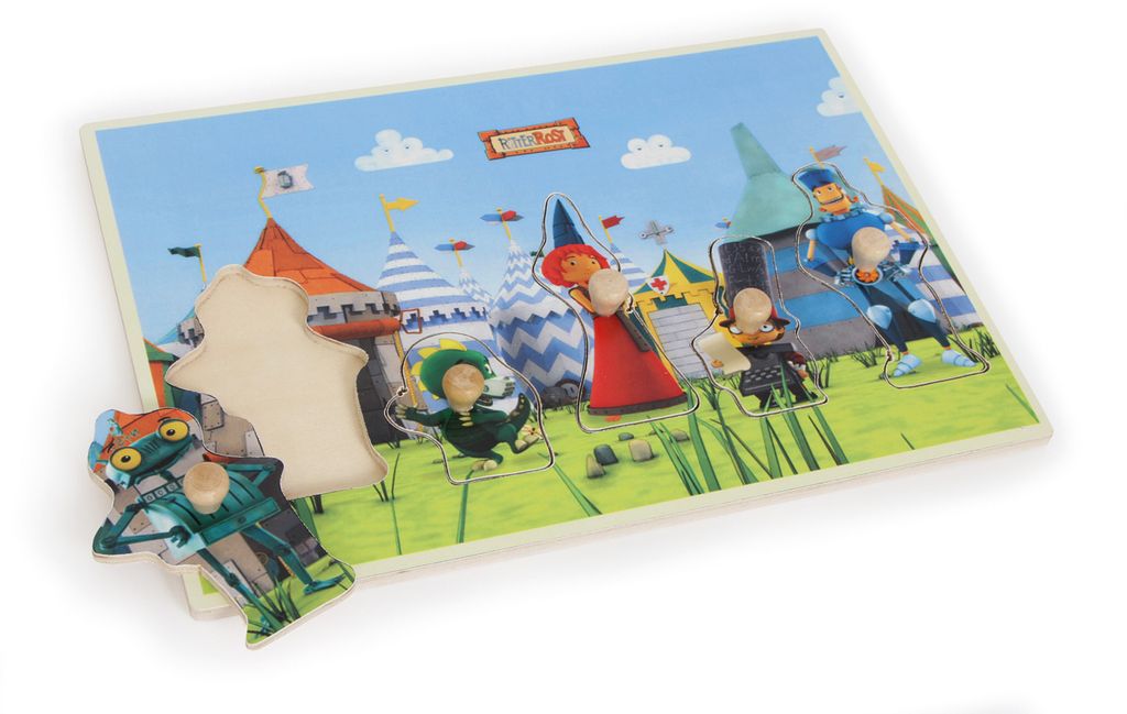 small foot Ritter Rost Setzpuzzle