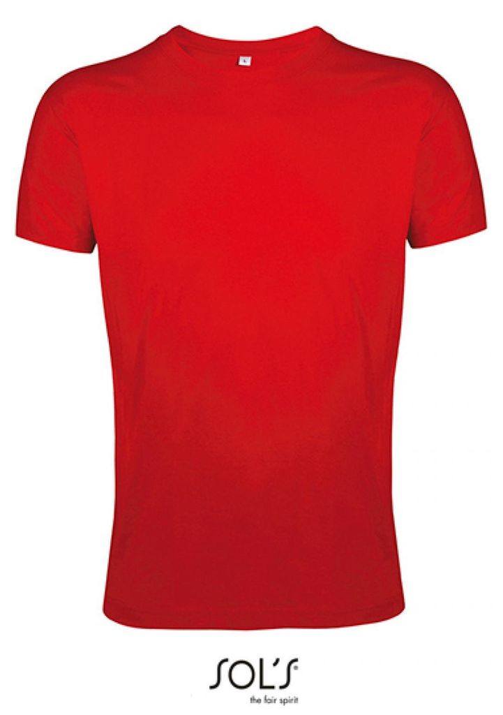 SOLs 00553 | Regent Fit Herren T-Shirt - Farbe: Red - Größe: S