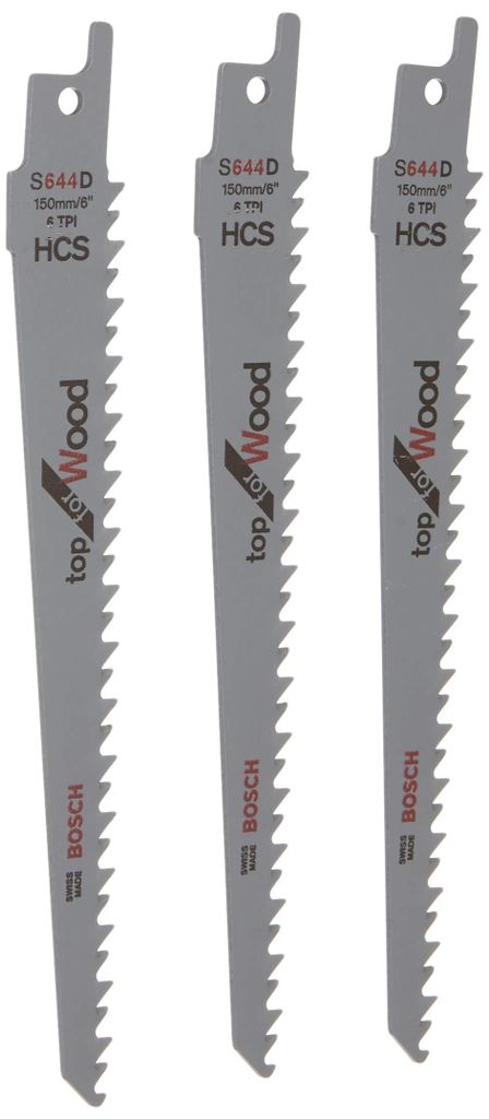 Lot de 3 lames bois pour élagueur BOSCH Keo Image du produit 