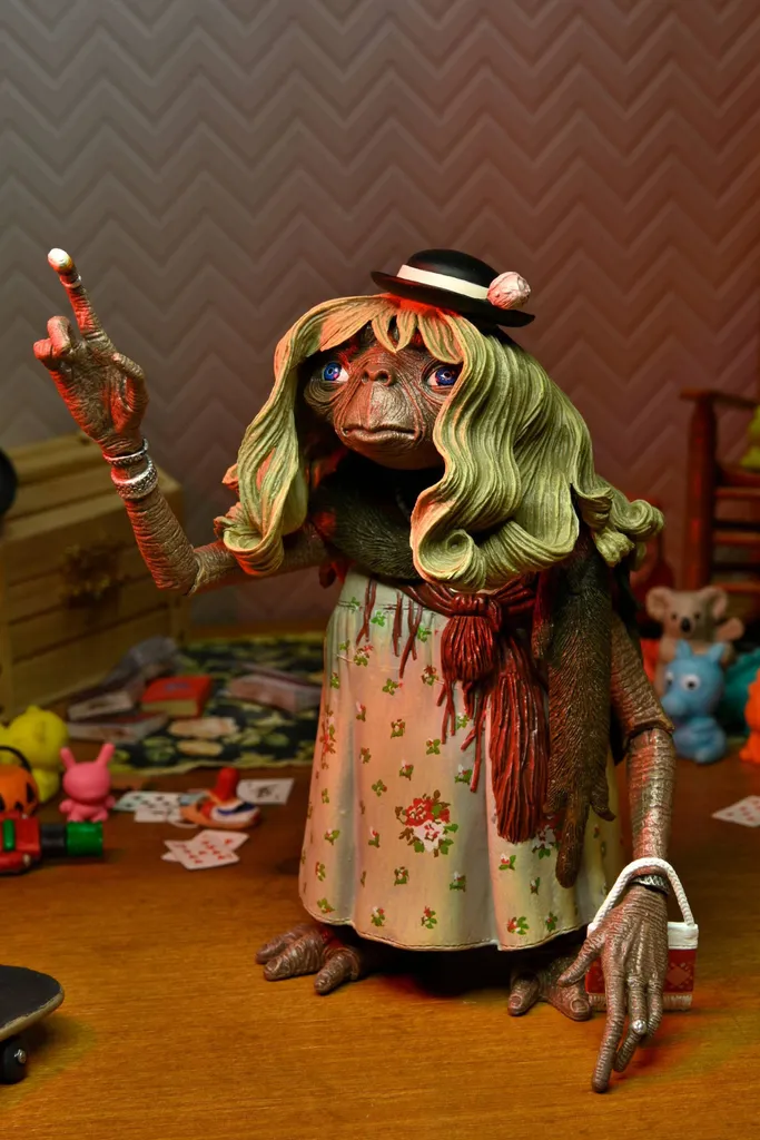 Figurine E.T. l'Extraterrestre 11 cm Déguisé pour Déco Cinéma - 10