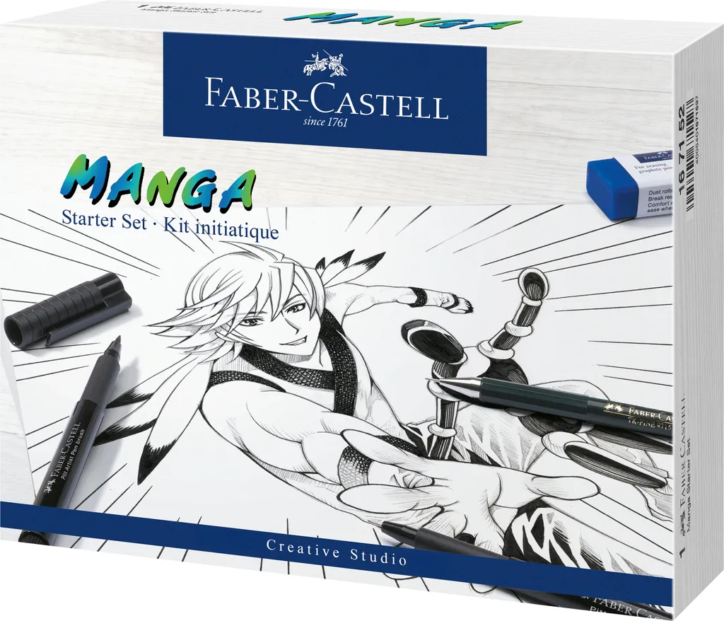 Scheda Tecnica Faber-Castell 167152 Pitt Artist Pen Manga Starterset