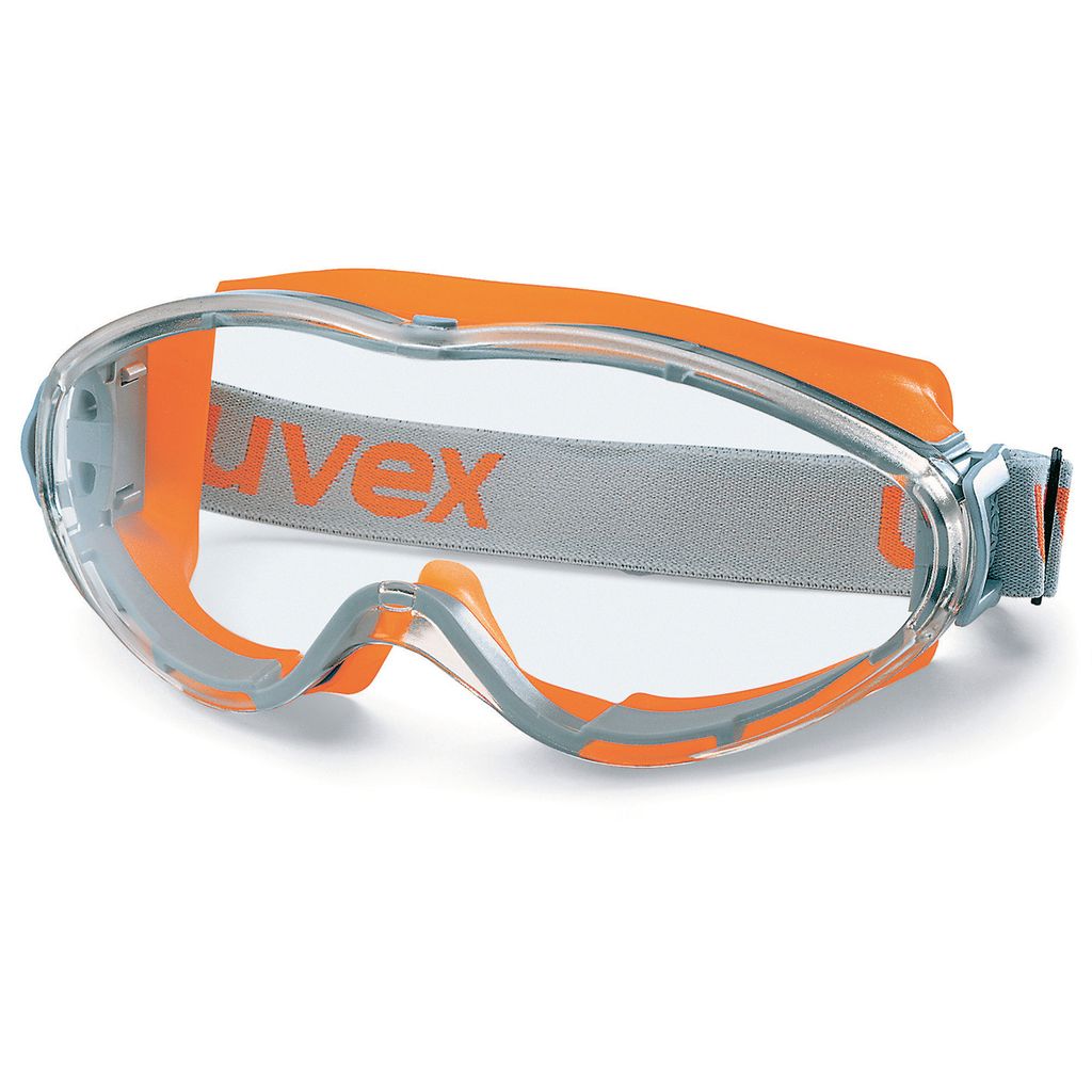 Uvex 9302245, Schutzbrille, Grau, Orange, Polycarbonat, 1 Produktbild 