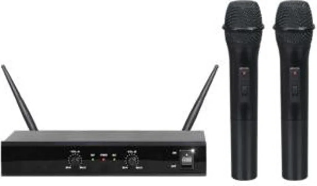 Microphone pour Chant et Spectacle Karma Italiana SET 5002 Noir Polyvalent