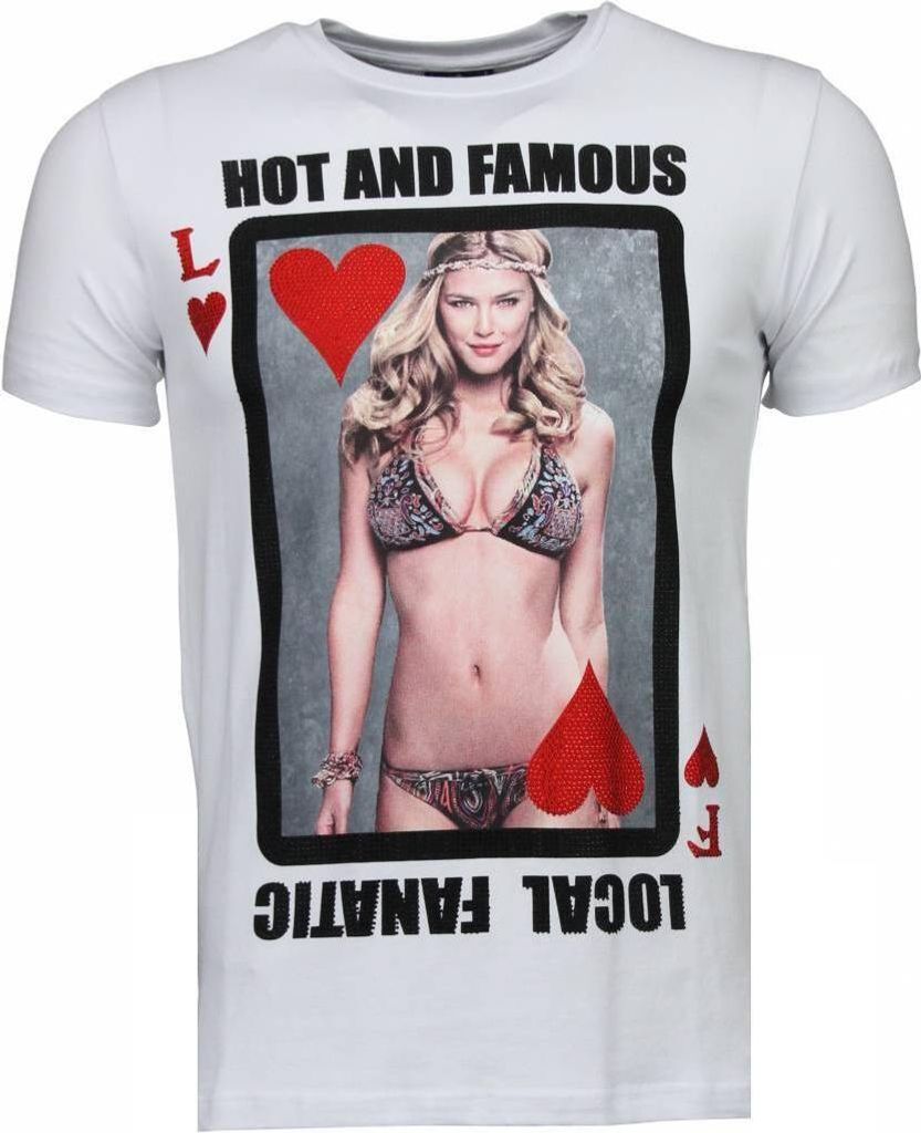 Hot & Famous Poker Bar Refaeli Strass - XXXL