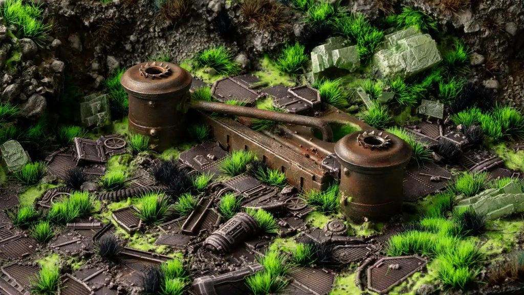 Gamers Grass Basing Bits – Raumschiffkorridor