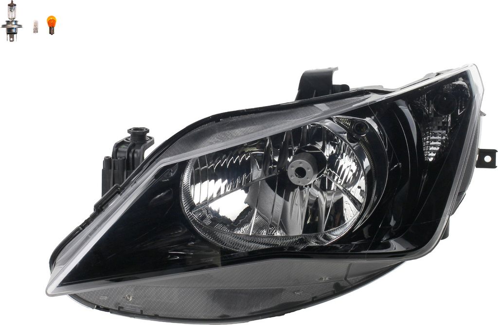 Johns, Scheinwerfer Halogen passend für Seat Ibiza 6J 03/2012 -06/15 Links Leuchtmittel 6J1941021E 6J1941021J