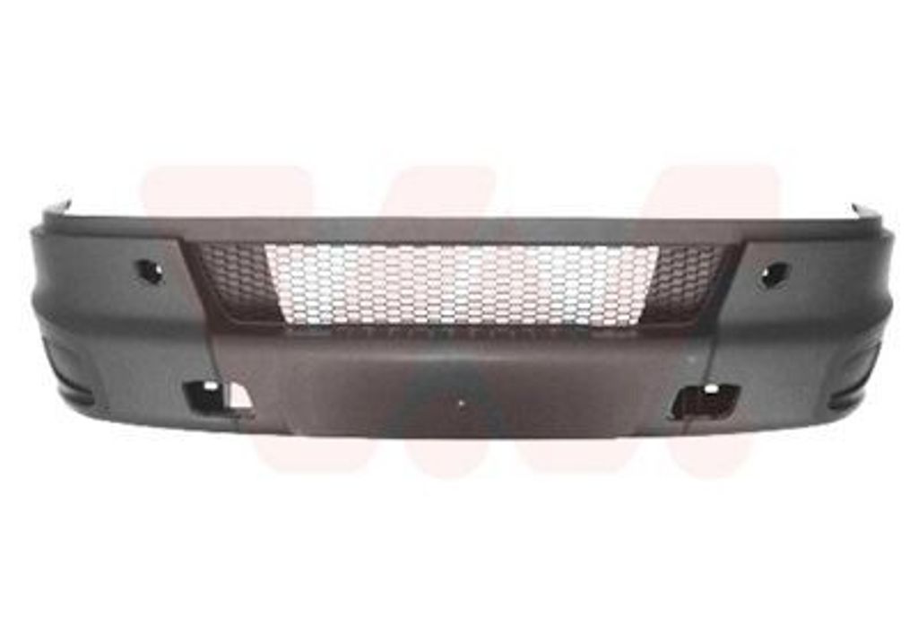 VAN WEZEL Stoßstange Stoßfänger für IVECO DAILY V Kasten/Kombi Schwarz 2816570
