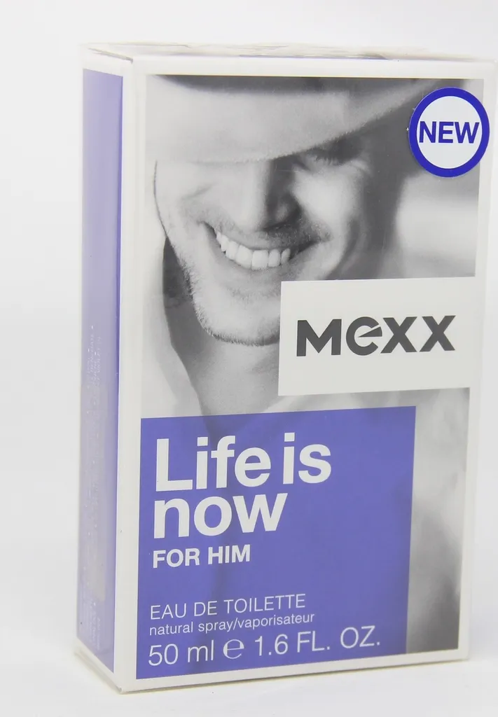 Mexx Life Is Now For Him 50 ml Eau de Toilette Fraîcheur Longue Durée
