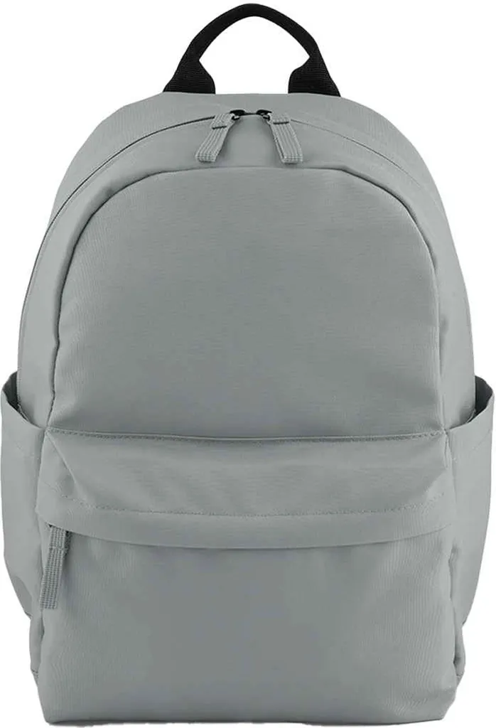 Bagbase Mini Backpack Riciclato Grau | Accessorio Urban Eco-Premium