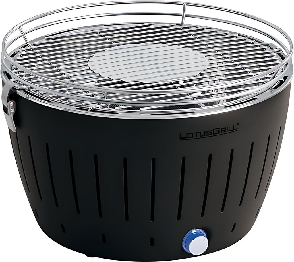 LotusGrill G-34 U Holzkohlegrill Anthrazit Produktbild 
