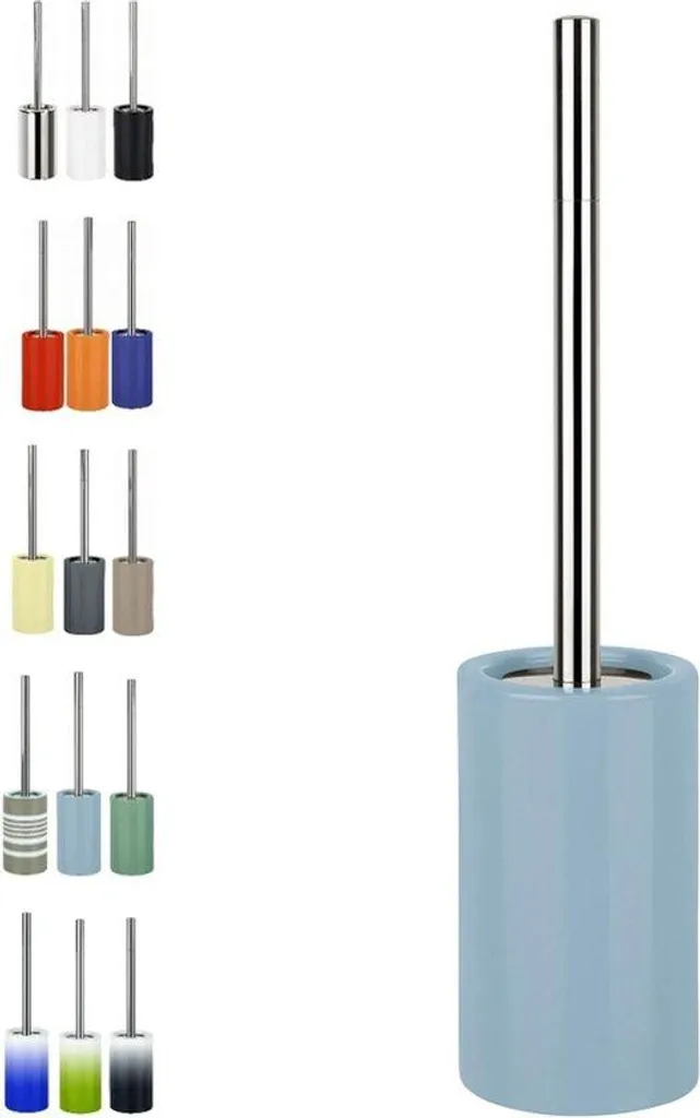 Agitateur de cuve en porcelaine bleu clair avec système de tuyauterie
