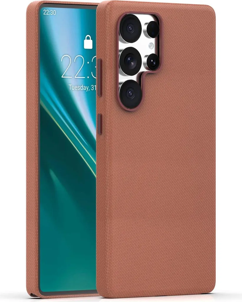 Etteri Mag Cover Samsung S25 Ultra Marrone | Minimal Design & MagSafe