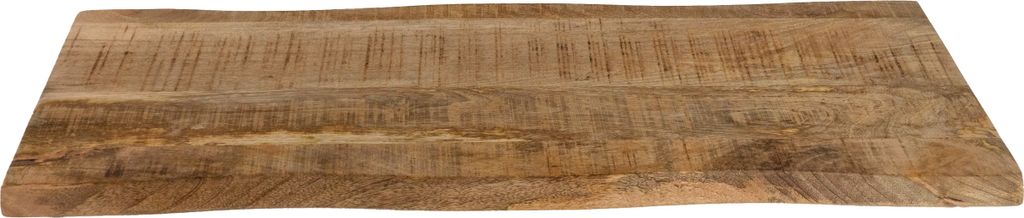 Tischplatte Baumkante Mango massiv 80 x 40 cm CURTIS