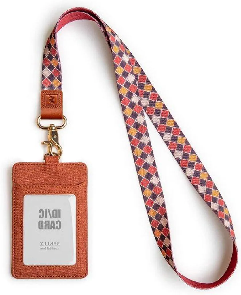 Porte-cartes avec cordon noir pour ne plus jamais perdre votre badge