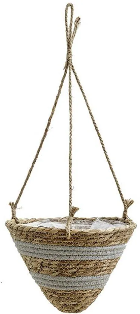 Paniers suspendus pour plantes gris - Pots de fleurs cactus et herbes