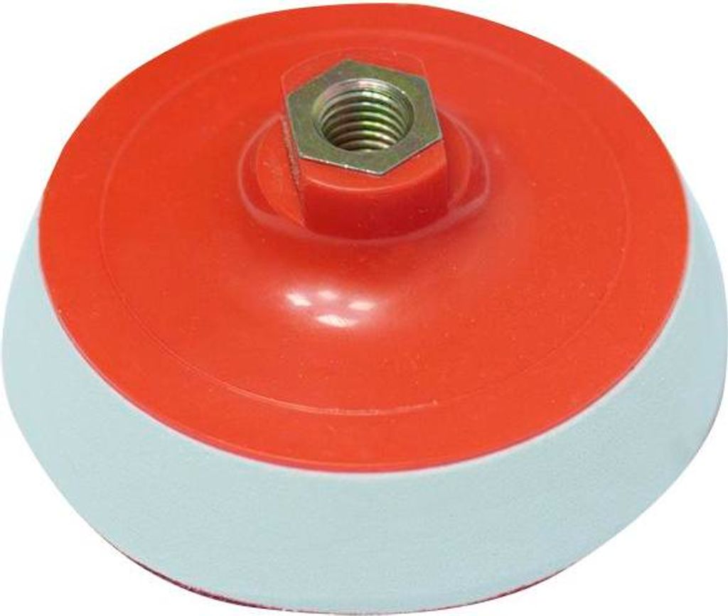 Schleifteller Halteteller Schaum gepolstert Klett + M14 Winkelschleifer 115 mm