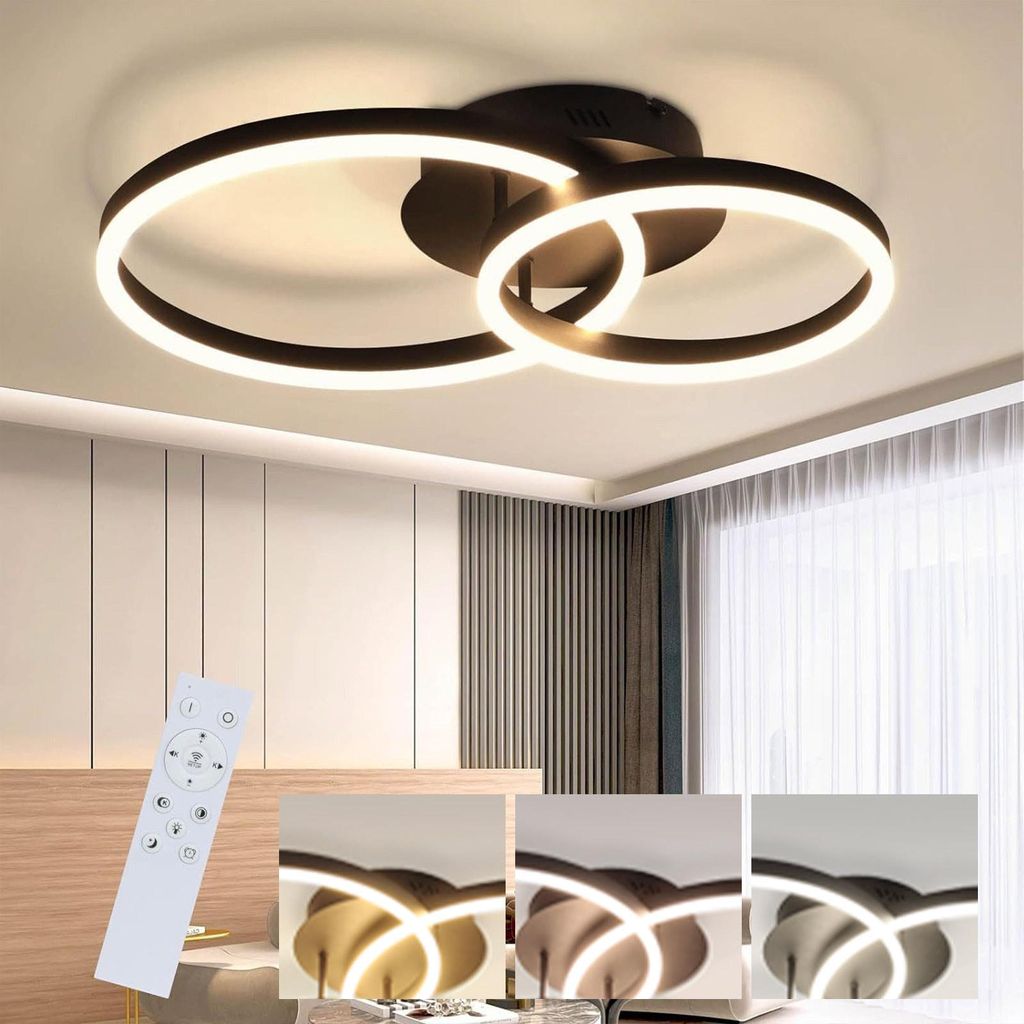 ZMH LED Deckenleuchte 45W Dimmbar mit Fernbedienung Produktbild 