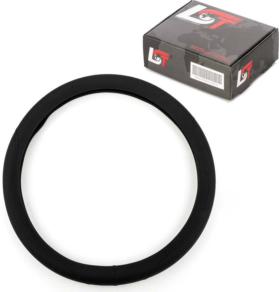 Lenkradbezug Ø 38x9 cm schwarz für CITROEN für PEUGEOT für RENAULT für DACIA