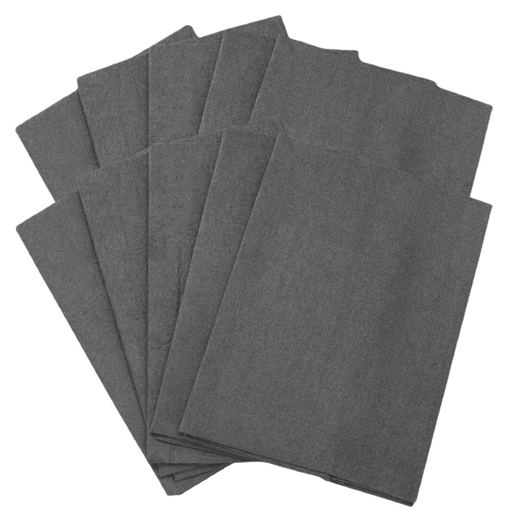 10 wiederverwendbare Mikrofasertücher für die Küche, leicht, schnelltrocknend, dick, zum Reinigen von Glas, Auto, Küche und Fenstern