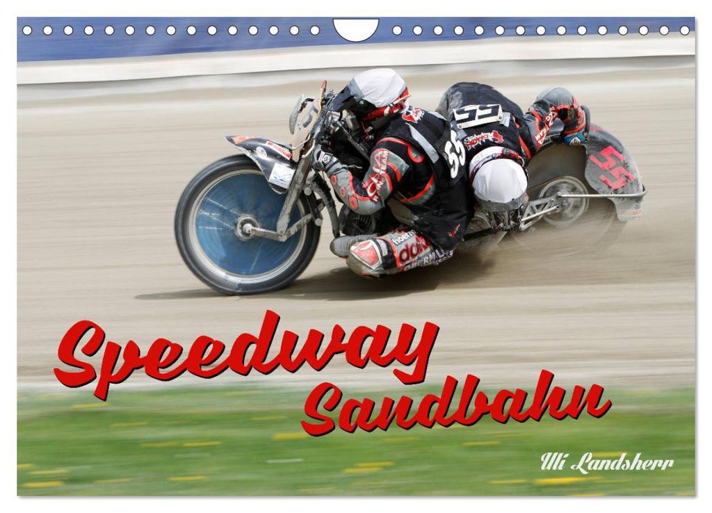 Speedway Sandbahn (Wandkalender 2027 DIN A4 quer), CALVENDO Monatskalender