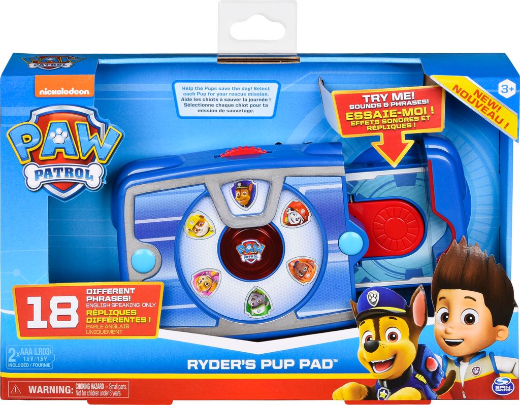 Spinmaster Tlapková patrola Interaktivní komunikátor pro Obrázek produktu 10