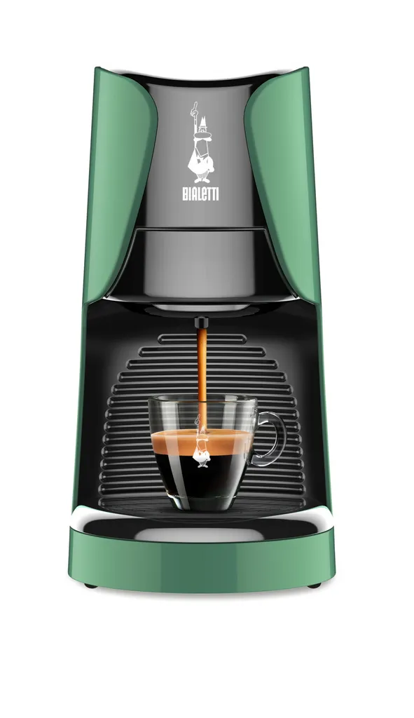 Machine Bialetti DAMA vert pour dosettes ESE expresso authentique - 4